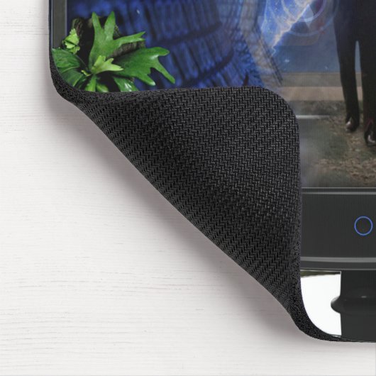 Virtuelles Einkaufen Mousepad (Ecke)