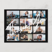 Virtuelles Online Geburtstag benutzerdefiniert 12  Postkarte (Vorderseite)