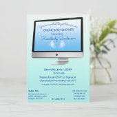 Virtuelles Online-Kinderspielzeug mit langer Entfe Einladung (Stehend Vorderseite)