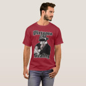 Virtuoso Realität Funny High Tech Beethoven T-Shirt (Vorne ganz)