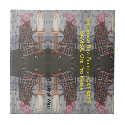 Virtuous Elder Rita Zinhoue CATRAYE SAMBA-Fliesen Fliese (Vorderseite)