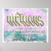 Virtuous Poster (Vorne)
