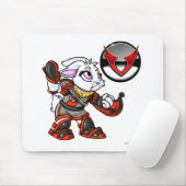 Virtupets Raumstations-Team-Kapitän 1 Mousepad (Mit Mouse)