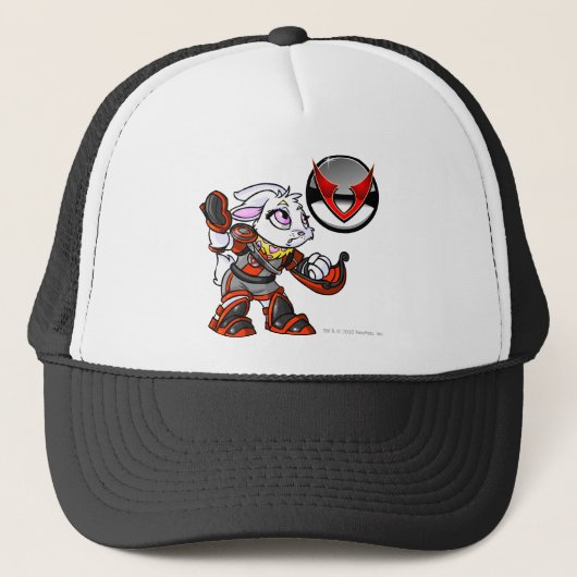 Virtupets Raumstations-Team-Kapitän 1 Truckerkappe (Vorderseite)