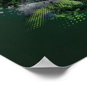 Virunga Mountain Gorilla Poster (Ecke)