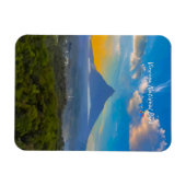 Virunga-Nationalpark, DR Kongo - Abgerundeter Vulk Magnet (Horizontal)