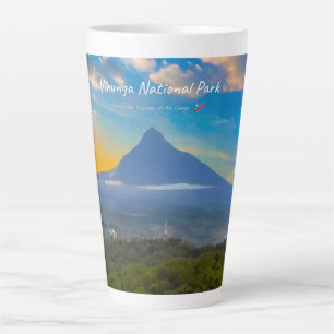 Virunga-Nationalpark, DR Kongo - Großer Vulkan Milchtasse