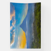 Virunga-Nationalpark, DR Kongo - Vulkan Banner (Vertikal)