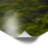 Virunga-Nationalpark, DR Kongo - Vulkan Fotodruck (Ecke)