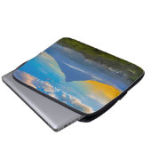 Virunga-Nationalpark, DR Kongo - Vulkan Laptopschutzhülle (Vorne Knopf)