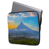 Virunga-Nationalpark, DR Kongo - Vulkan Laptopschutzhülle (Vorderseite Links)