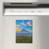 Virunga-Nationalpark, DR Kongo - Vulkan-Plateau Magnet (In Situ (Geschirrspüler))
