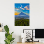 Virunga-Nationalpark, DR Kongo - Vulkan Poster (Heimbüro)