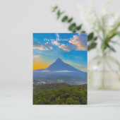Virunga-Nationalpark, DR Kongo - Vulkan Postkarte (Stehend Vorderseite)