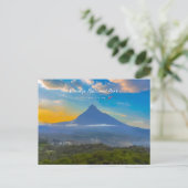 Virunga-Nationalpark, DR Kongo - Vulkan Postkarte (Stehend Vorderseite)