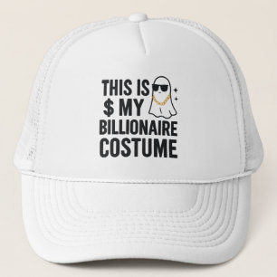 Virus 2025 Billionaire Ghost Halloween Truckerkappe