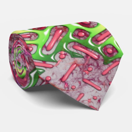 Virus-3D-Gläser Krawatte (Gerollt)