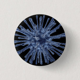 Virus angesteckte Zelle Button