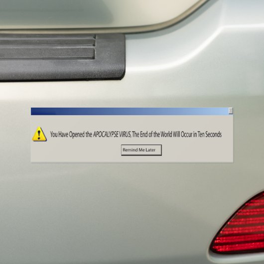 Virus Autoaufkleber (Auf Auto)