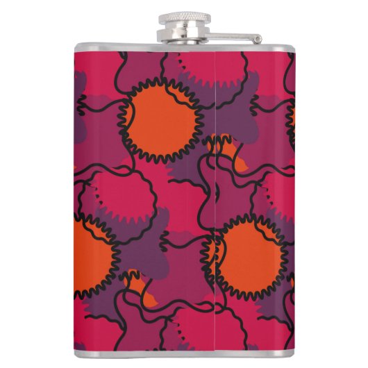 Virus Flachmann (Rückseite)