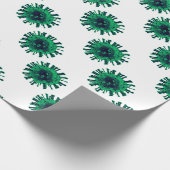 Virus Geschenkpapier (Ecke)