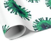 Virus Geschenkpapier (Rolleneckpunkt)