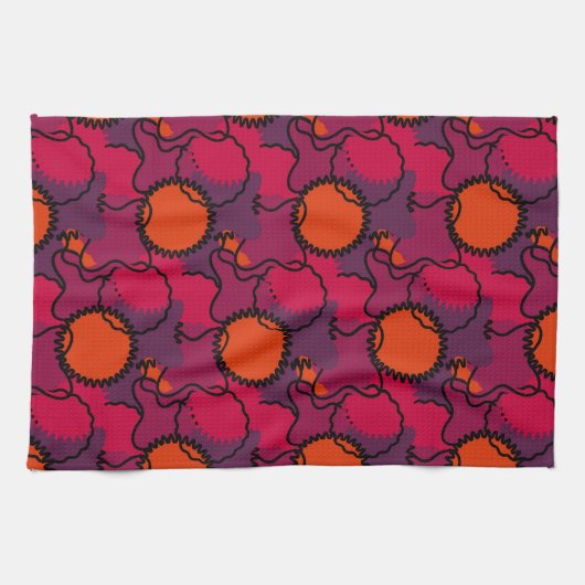 Virus Geschirrtuch (Horizontal)