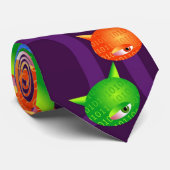Virus-Hintergrund Krawatte (Gerollt)