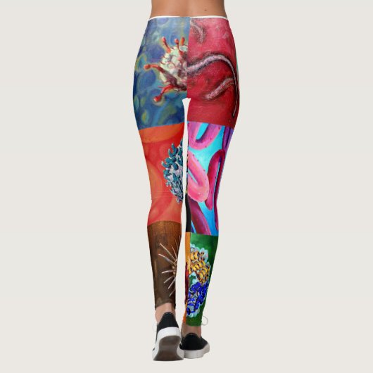 Virus-Leggings! Leggings (Rückseite)