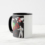 VIRUS MUSTER KAFFEETASSEN (Vorderseite Links)