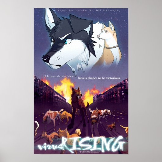 Virus-RISING-Poster Poster (Vorne)