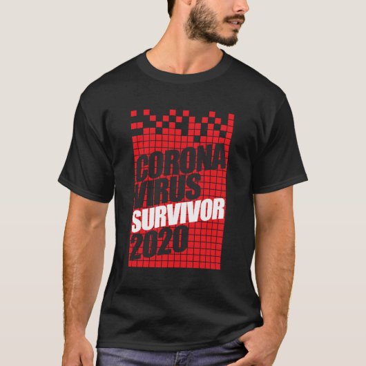 Virus Survivor 2020 T-Shirt (Vorderseite)