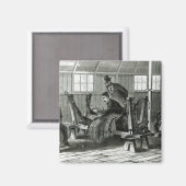 Virusentnahme aus dem Kalb Magnet (Vorderseite/Rückseite)