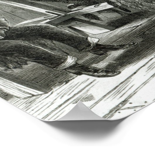 Virusentnahme aus dem Kalb Poster (Ecke)