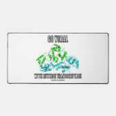 Virustatika mit umgekehrter Transkriptase Schreibtischunterlage (Vorderseite)