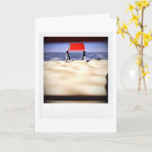 Vis-à-vis 3D Computer Art Card Karte (Gelbe Blume)