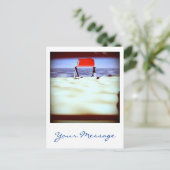 Vis-à-vis Custom 3D Computer Art Postkarte (Stehend Vorderseite)