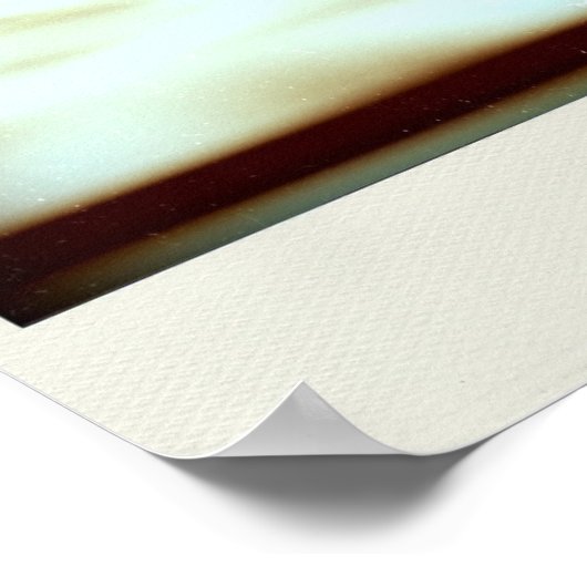 Vis-à-vis Variante 3D Computer Art Poster (Ecke)