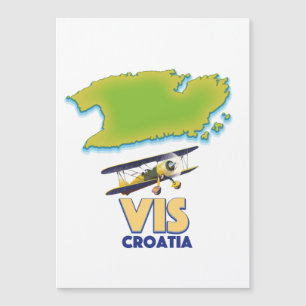 Vis Croatia Karte