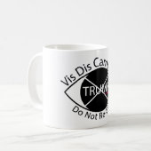 Vis Dis darf die Tasse nicht erneut wählen (Vorderseite Links)