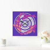 Vis Quadratische Wanduhr (Zuhause)