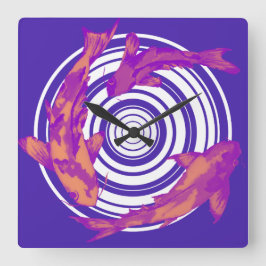 Vis Quadratische Wanduhr