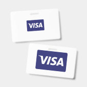 Visa Ausweis (Vorder- & Rückseite)