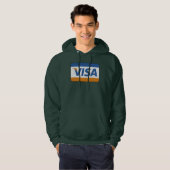 Visa-Karte Hoodie (Vorne ganz)