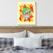 Visage Grimace Leinwanddruck (Insitu (Schlafzimmer))