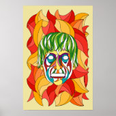 Visage Grimace Poster (Vorne)