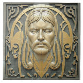 Visage of the Ages Fliese (Vorderseite)