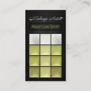 Visagist / Creme-Lidschatten-Palette Visitenkarte