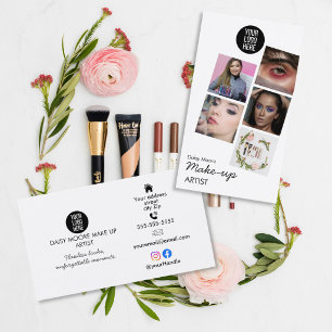 Visagist Foto-Portfolio Hochzeit MUA Design Visitenkarte