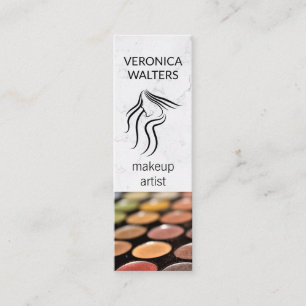 Visagist   Make-up-Palette   Kosmetikerin Mini Visitenkarte